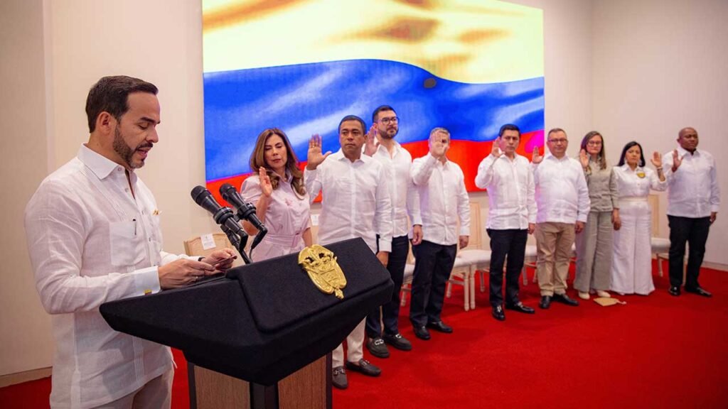 Posesión de magistrados del Consejo Nacional Electoral