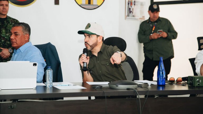Presidente Abelardo De La Espriella en consejo de seguridad por Norte de Santander