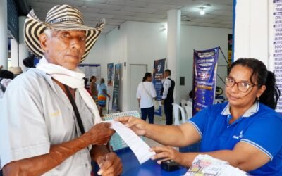 Punto de pago de Supergiros donde se cobran los subsidios de Renta Ciudadana y Devolución del IVA en Cartagena