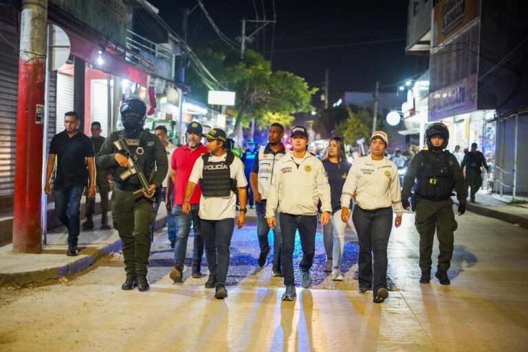 Operativo del Cuerpo Élite de la Alcaldía de Cartagena en el barrio El Pozón